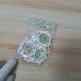  Anvianthor Green Stickers, 50 pcs - Eco-Friendly, Versatile Decorative Stickers for Crafting, Organizing, and Personalizing